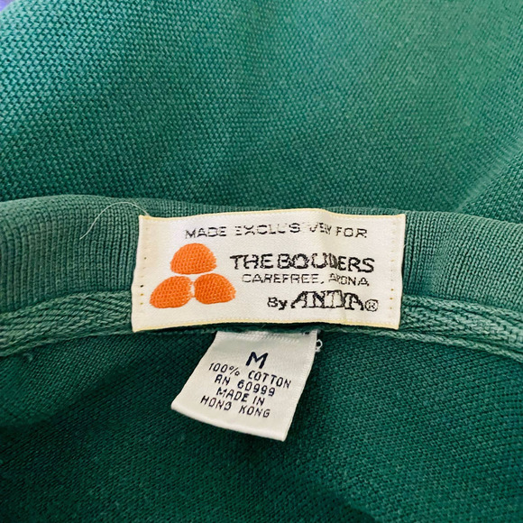 The Boulders Carefree Arizona Pique Cotton Green Polo Shirt - Picture 5 of 7